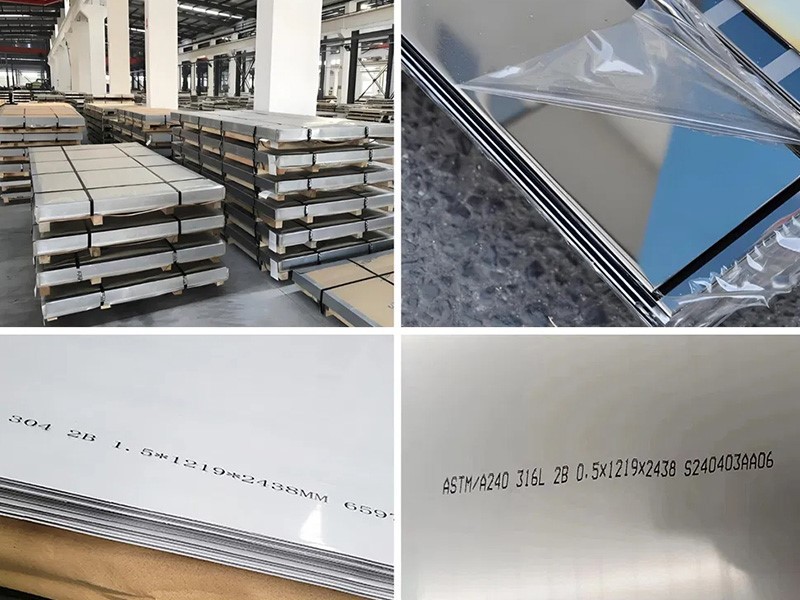 AISI 304H 2B Stainless Steel Sheet AISI 304H 2B Stainless Steel Sheet